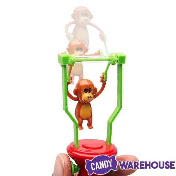 Monkey Swing Toys with Candy: 12-Piece Box