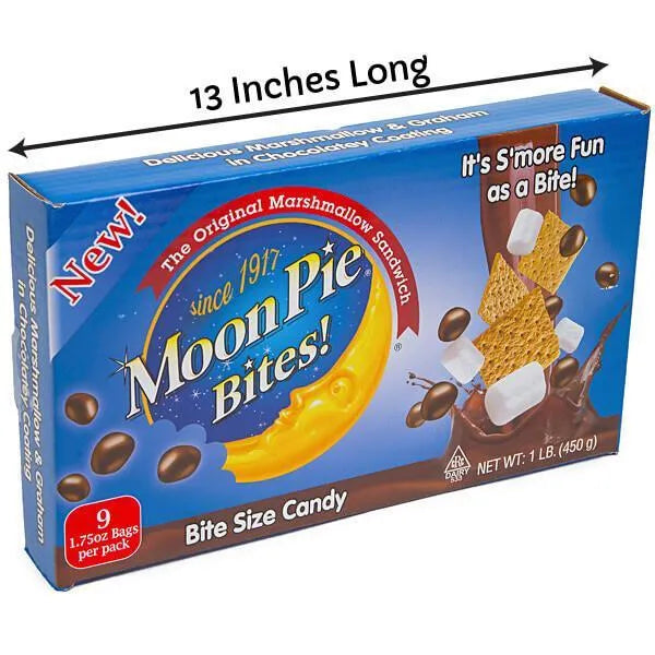 Moon Pie Bites Candy: Giant 1LB Box