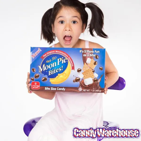 Moon Pie Bites Candy: Giant 1LB Box