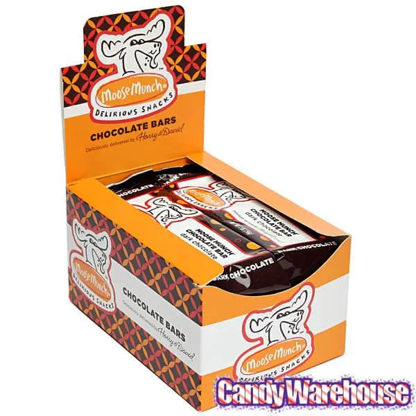 Moose Munch Candy Bars - Dark Chocolate: 6-Piece Box