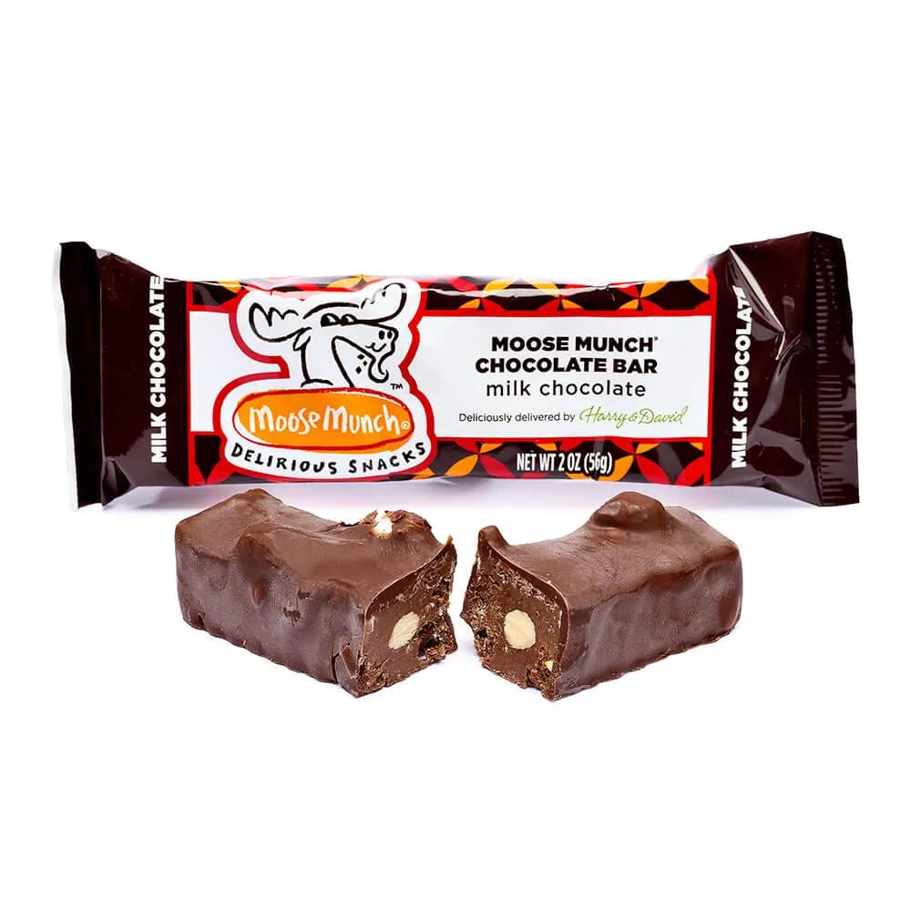 Moose Munch Candy Bars - Milk Chocolate: 6-Piece Box