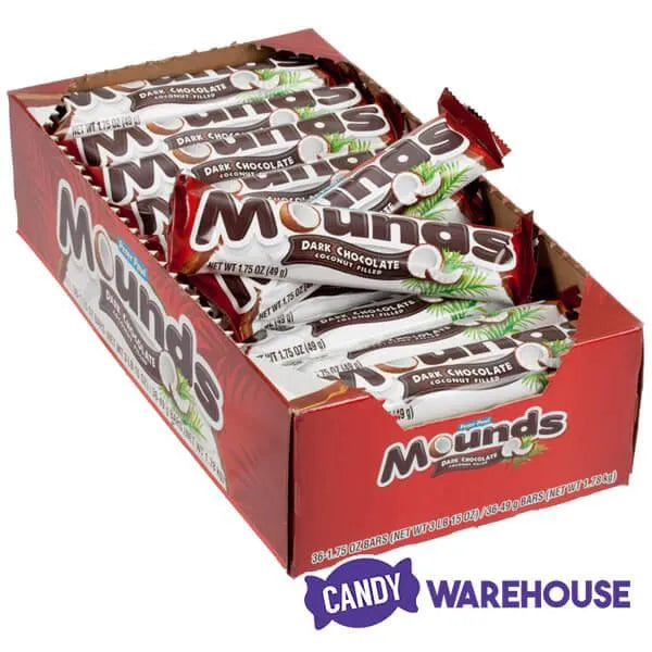 Mounds Candy Bars: 36-Piece Box