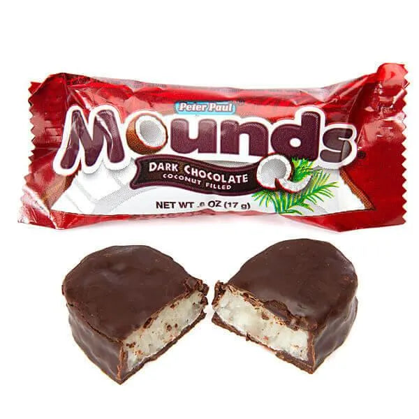 Mounds Snack Size Candy Bars: 18-Piece Bag