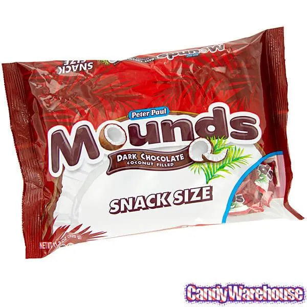 Mounds Snack Size Candy Bars: 18-Piece Bag