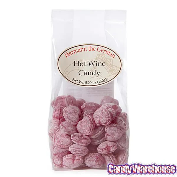 Mulled Wine Hard Candy Hearts: 5.29-Ounce Bag