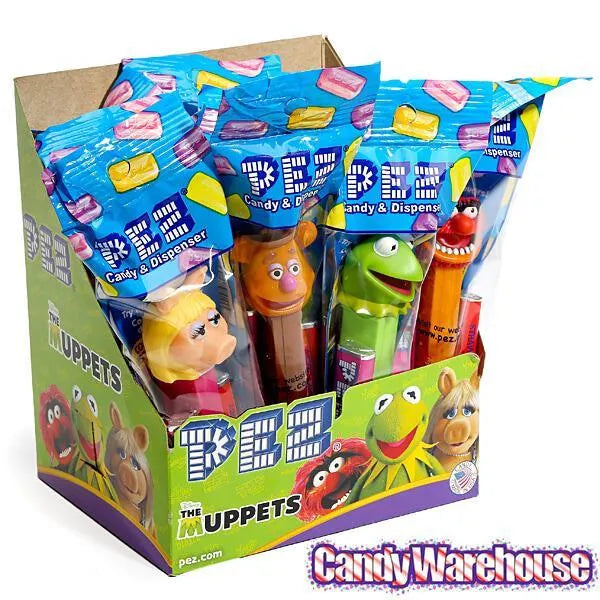 Muppets PEZ Candy Packs: 12-Piece Display