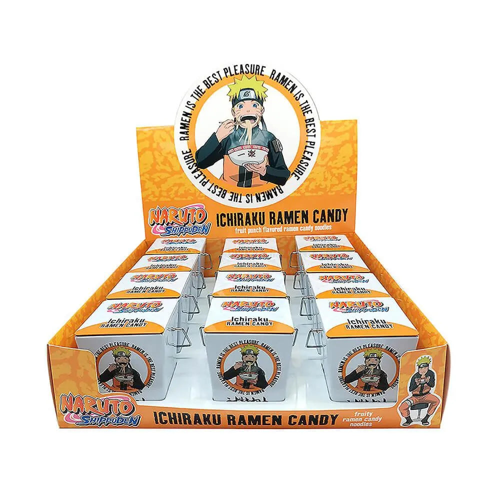 Naruto Ramen Candy Tins: 12-Piece Box