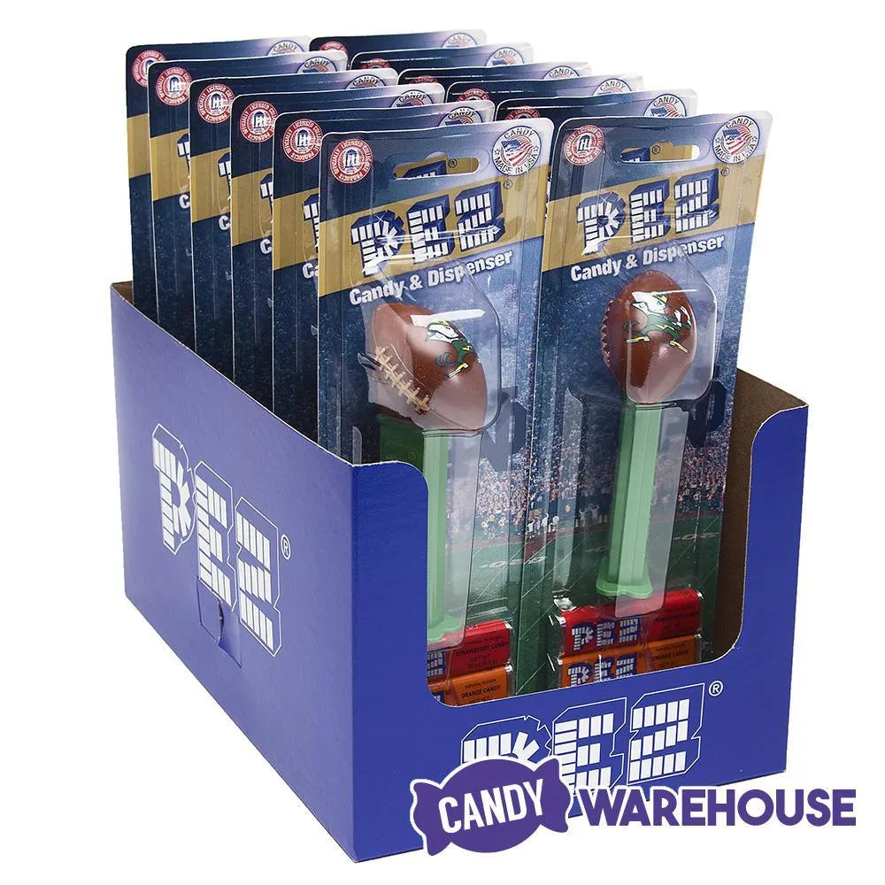 NCAA College Football PEZ Candy Packs - Notre Dame: 12-Piece Box