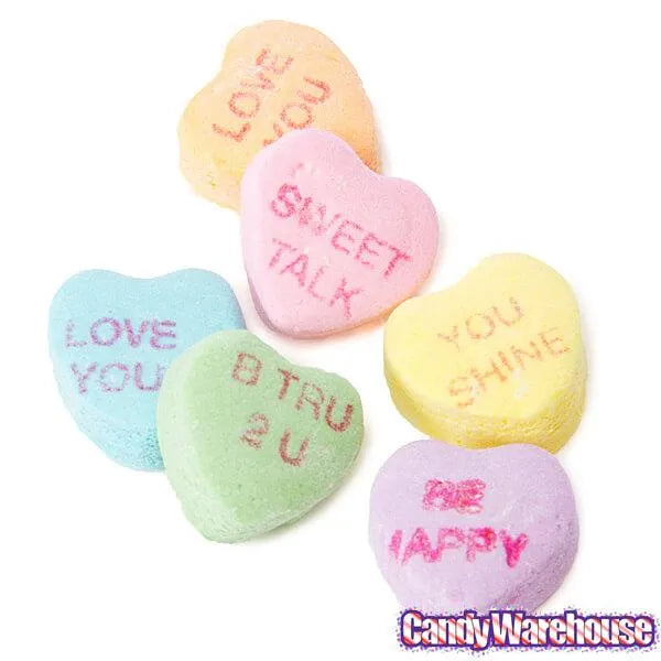 Necco Color Your Own Sweethearts Candy Hearts Packs - Modern Flavors: 36-Piece Box