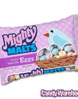 Necco Mighty Malts Speckled Malted Milk Eggs: 18-Ounce Bag