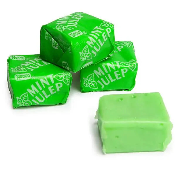 Necco Mint Julep Candy Chews: 5LB Bag