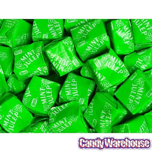 Necco Mint Julep Candy Chews: 5LB Bag