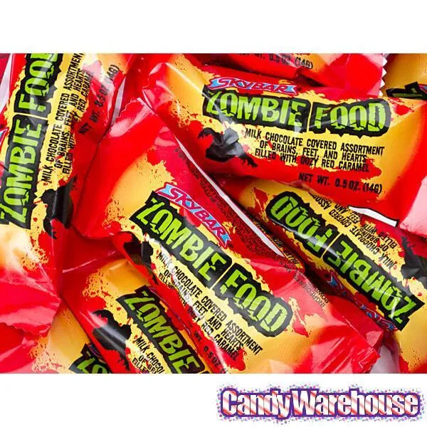 Necco Skybar Zombie Food Halloween Candy Bars: 22-Piece Bag