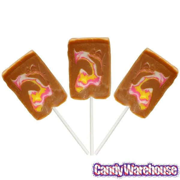 Necco Slap Stix Caramel Pops: 24-Piece Box