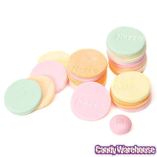 Necco Wafers Candy Rolls - Tropical: 24-Piece Box