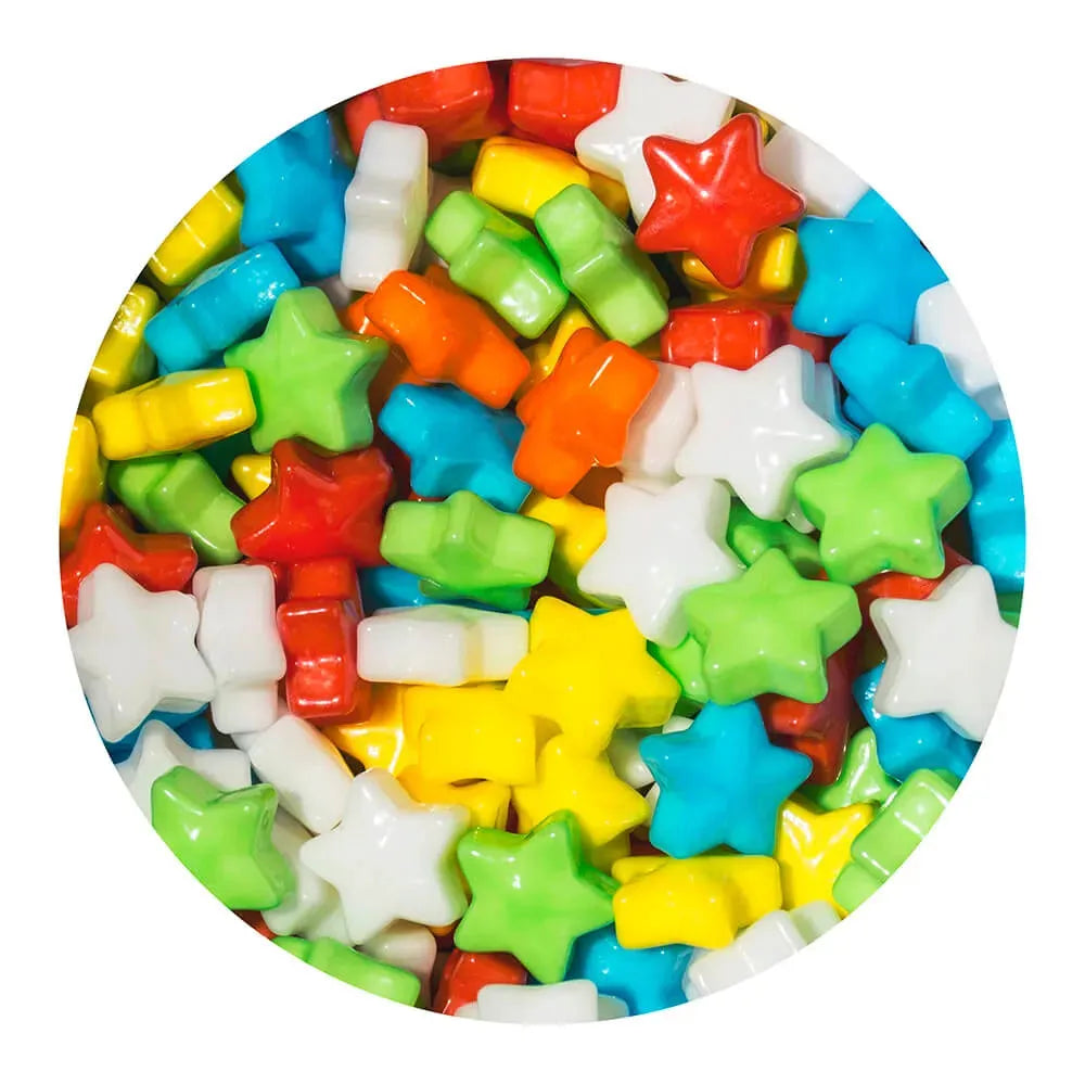 Neon Candy Stars: 2LB Bag