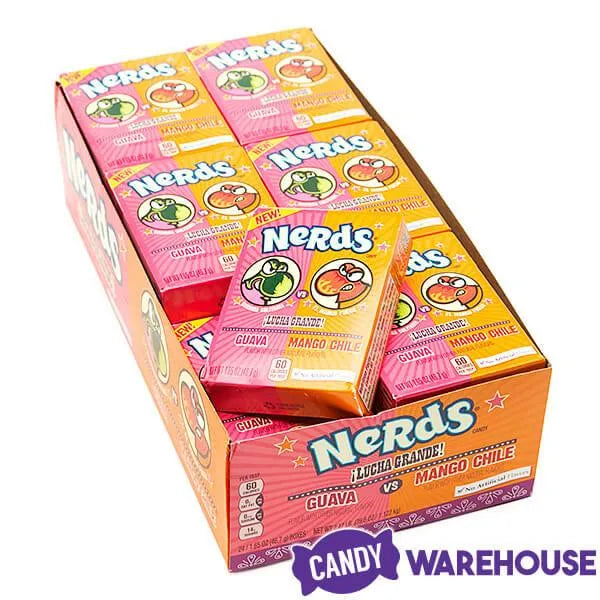 Nerds Candy 2-Flavor Packs - Guava and Mango Chile: 24-Piece Box