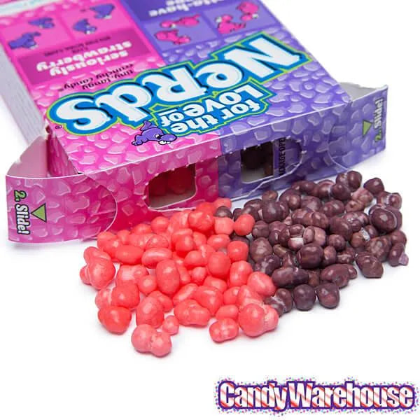 Nerds Candy 2-Flavor Packs - Strawberry & Grape: 36-Piece Box