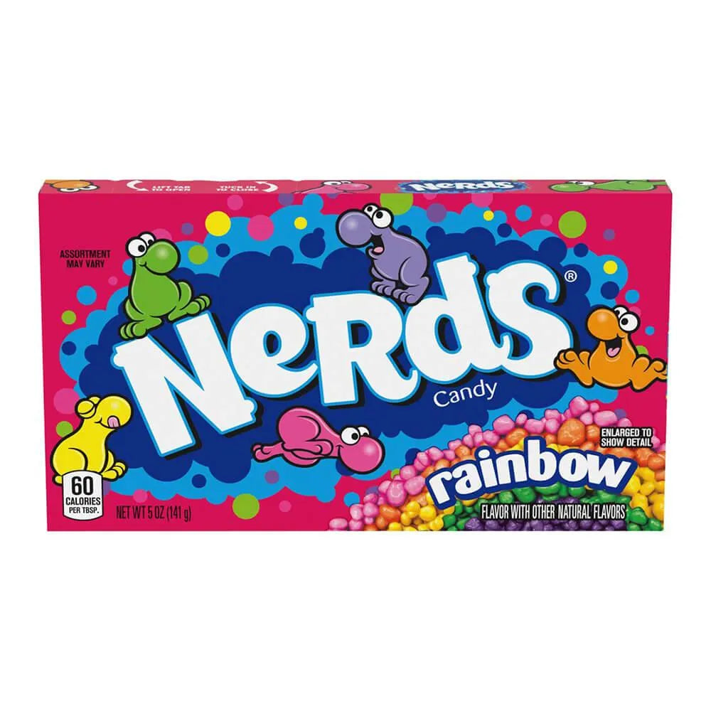 Nerds Candy 5-Ounce Theater Size - Rainbow: 12-Piece Box