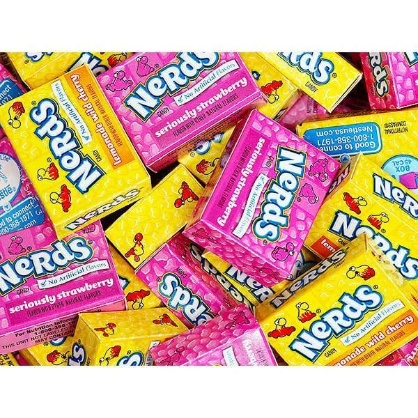 Nerds Candy Snack Size Packs: 500-Piece Case