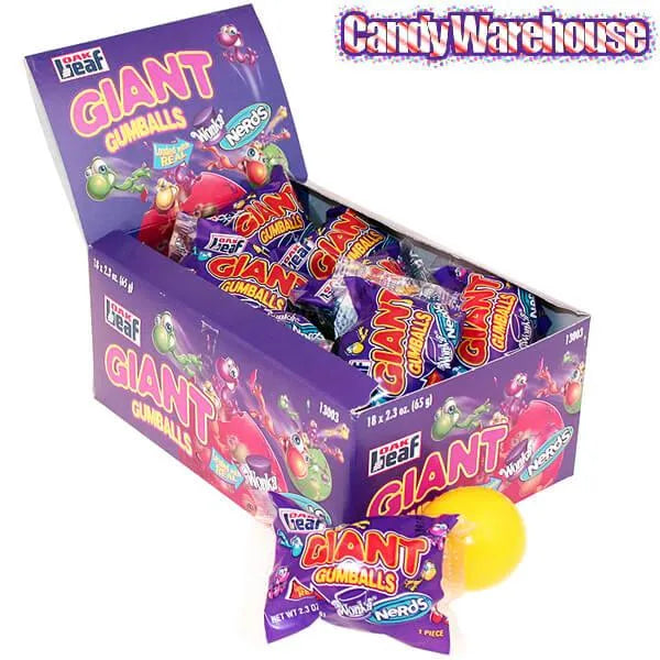 Nerds Giant Gumballs: 18-Piece Box