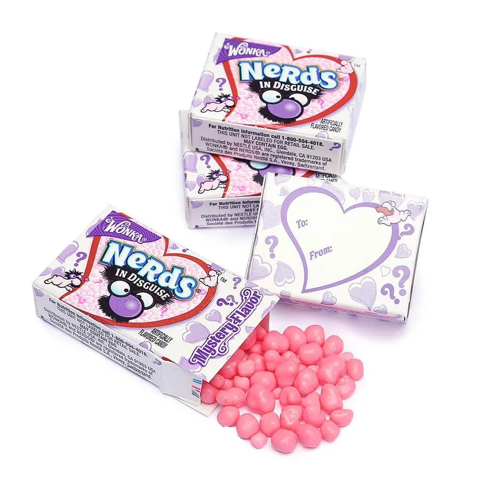 Nerds In Disguise Valentine Candy Packs: 36-Piece Bag