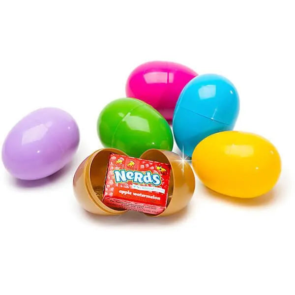 Nerds - SweeTarts - Laffy Taffy Assortment of Candy Filled Easter Eggs with Golden Egg: 12-Piece Bag