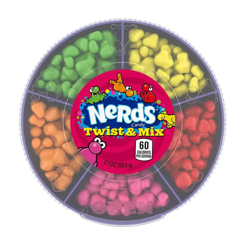 Nerds Twist and Mix Candy Packs: 6-Piece Box