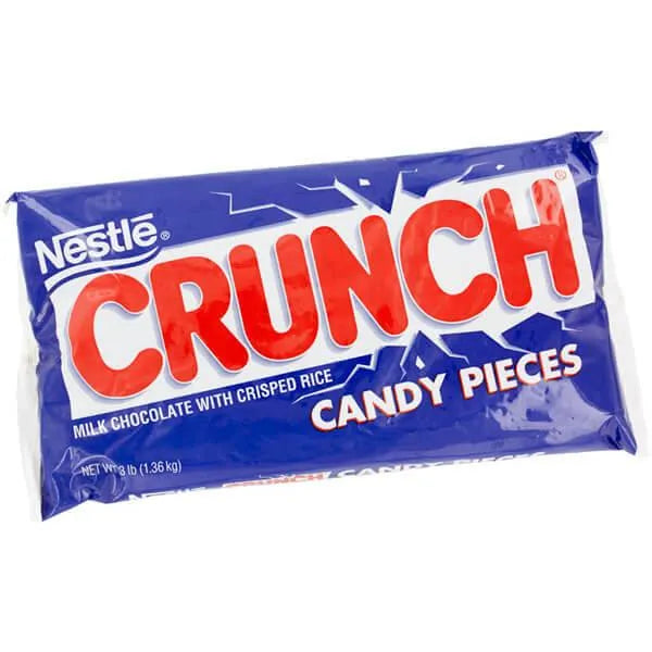 Nestle Crunch Candy Pieces: 3LB Bag