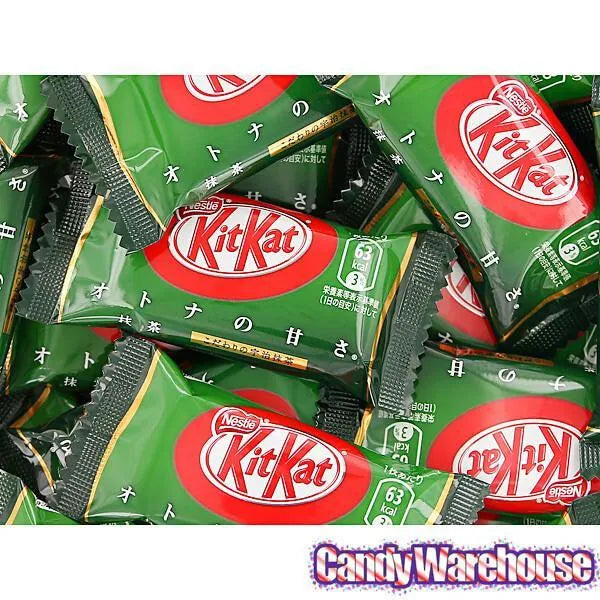 Nestle Kit Kat Snack Size Packs - Green Tea: 12-Piece Bag