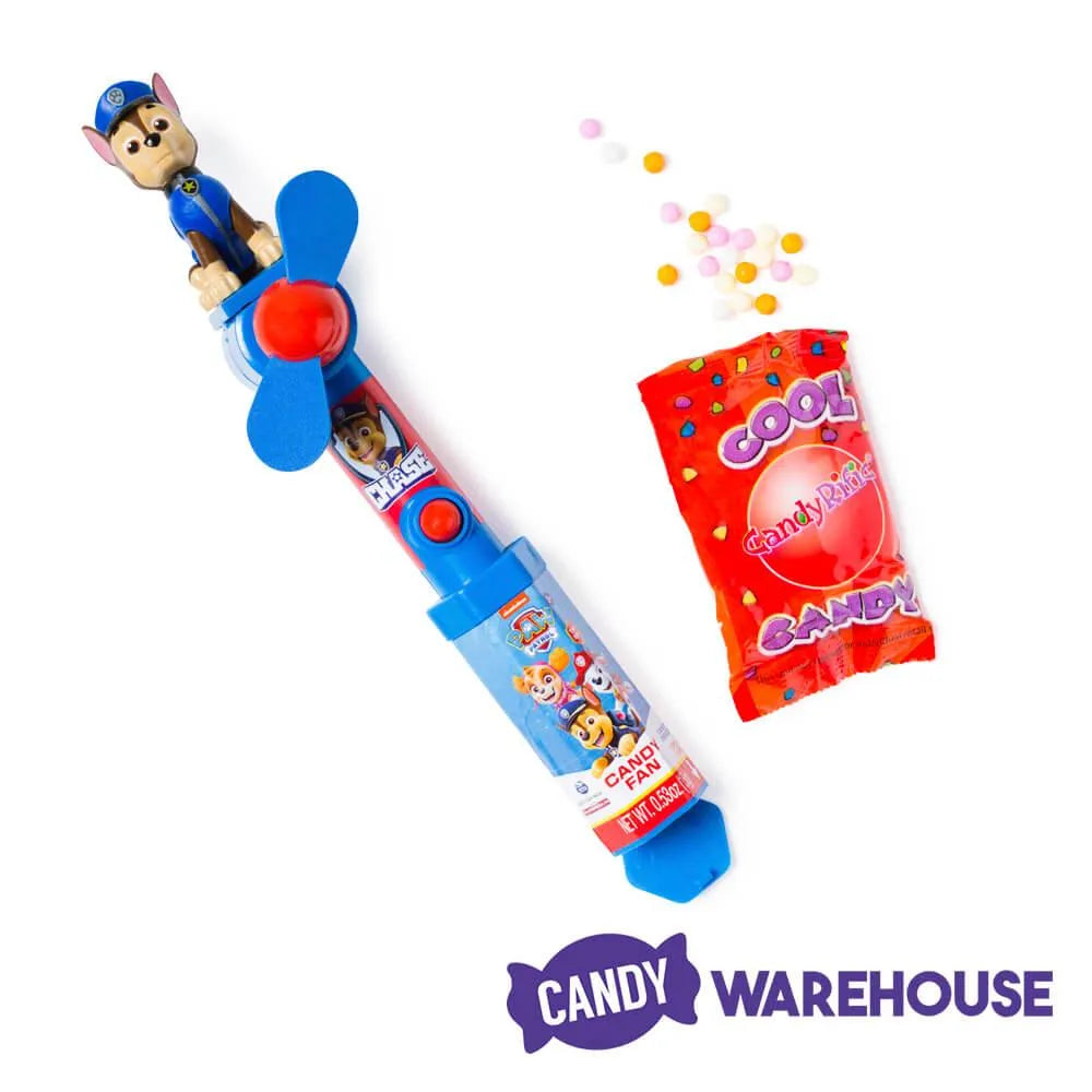 Nickelodeon Paw Patrol Candy Fan: 12-Piece Display