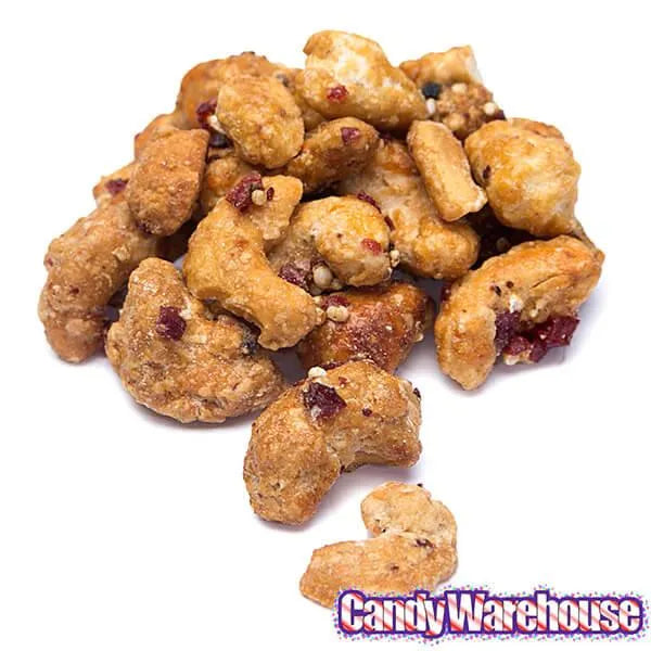 Nut'n But Natural Glazed Cashews with Blueberries, Cranberries & Quinoa: 4-Ounce Bag