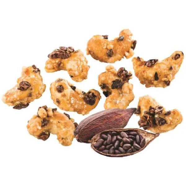 Nut'n But Natural Glazed Cashews with Cocoa Nibs: 4-Ounce Bag