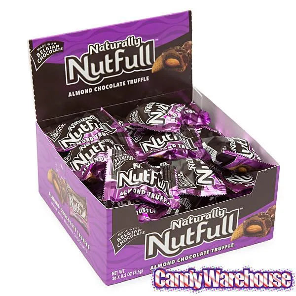 Nutfull Chocolate Truffles - Almond: 36-Piece Box