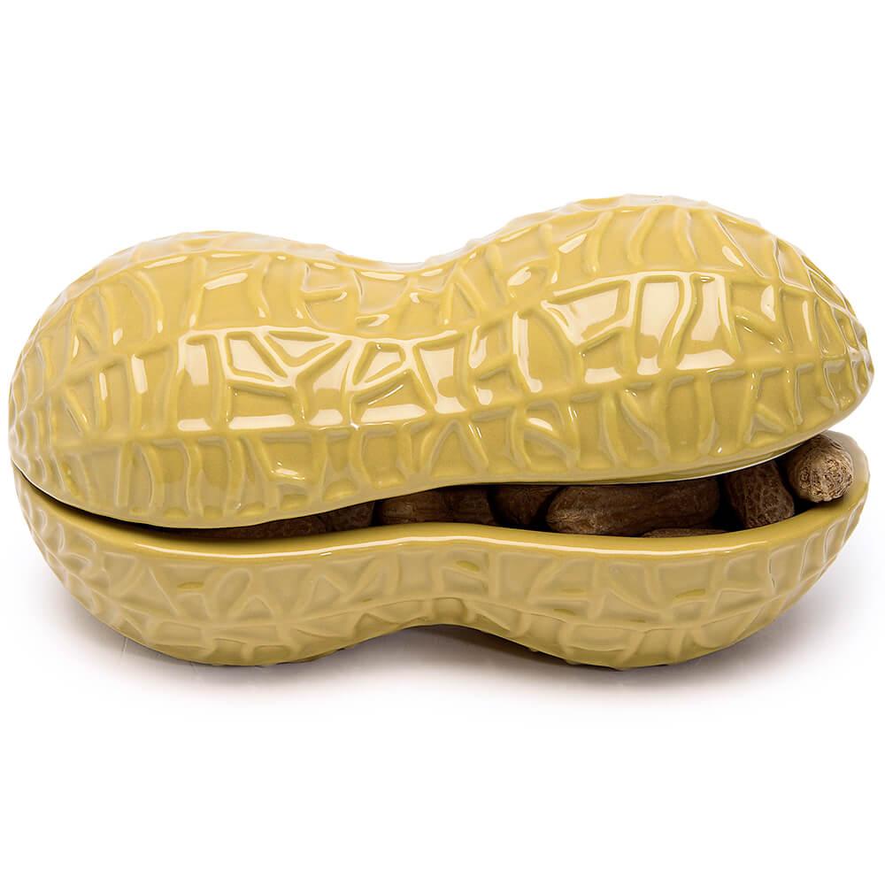 Nuts Porcelain Snack Dish - Peanut