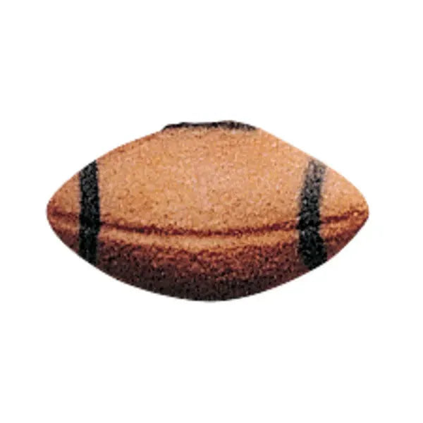 Sprinkle Pop Football Pressed Sugar Decorations