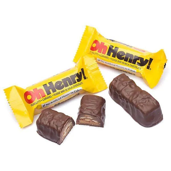 Oh Henry Fun Size Candy Bars: 12-Piece Bag