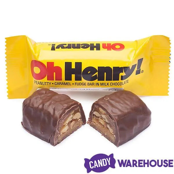 Oh Henry Fun Size Candy Bars: 12-Piece Bag