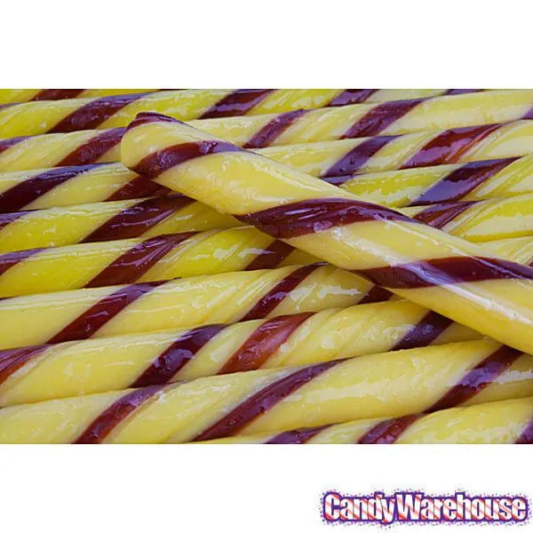 Old Fashioned Hard Candy Sticks - Banana: 80-Piece Box