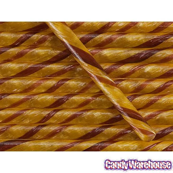 Old Fashioned Hard Candy Sticks - Butterscotch: 80-Piece Box