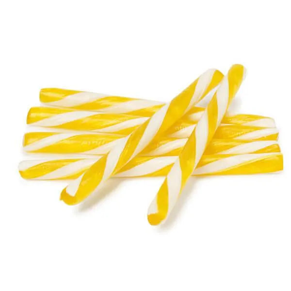 Old Fashioned Hard Candy Sticks - Lemon: 80-Piece Box