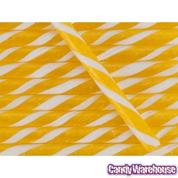 Old Fashioned Hard Candy Sticks - Lemon: 80-Piece Box