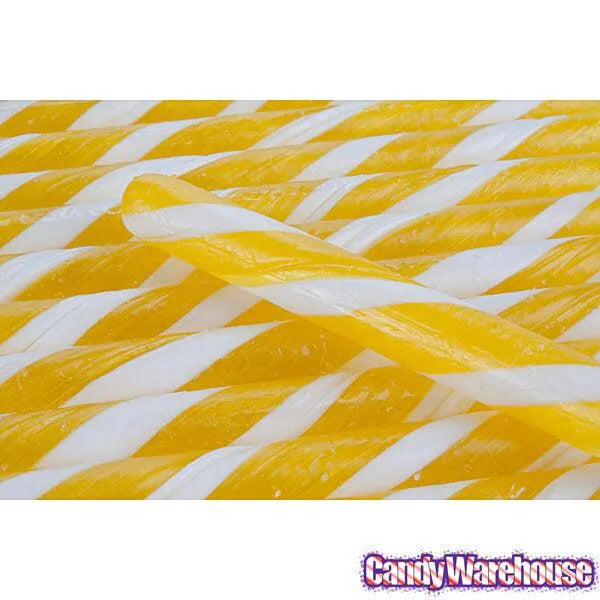 Old Fashioned Hard Candy Sticks - Lemon: 80-Piece Box