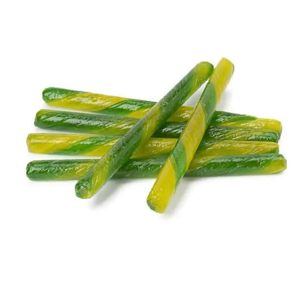 Old Fashioned Hard Candy Sticks - Lemon Lime: 80-Piece Box