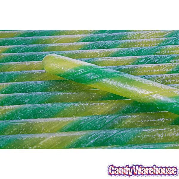 Old Fashioned Hard Candy Sticks - Lemon Lime: 80-Piece Box