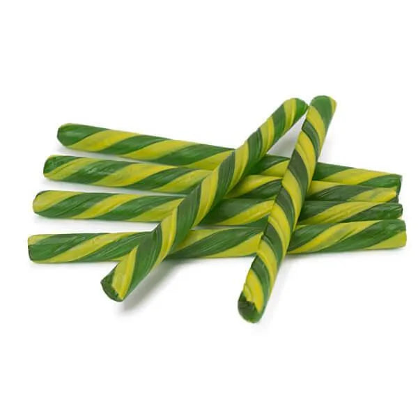 Old Fashioned Hard Candy Sticks - Lime: 80-Piece Box