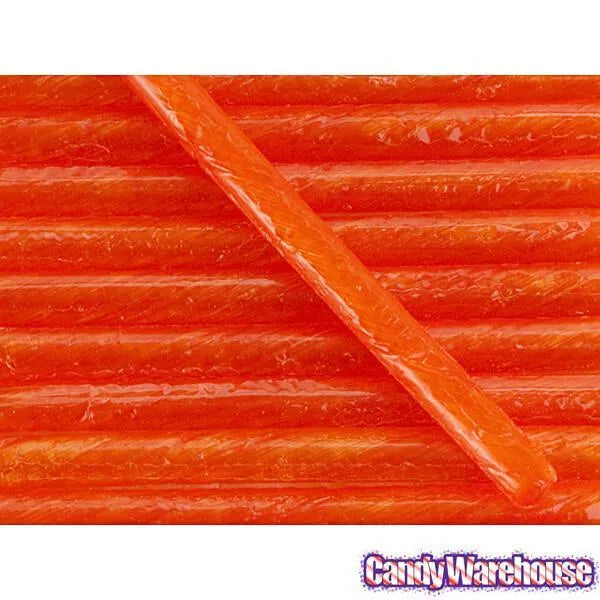 Old Fashioned Hard Candy Sticks - Orange: 80-Piece Box