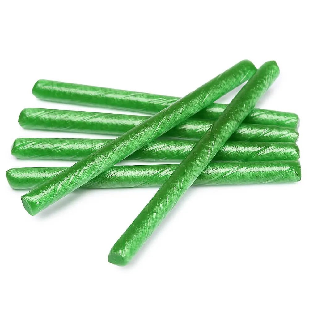 Old Fashioned Hard Candy Sticks - Sour Apple: 80-Piece Box