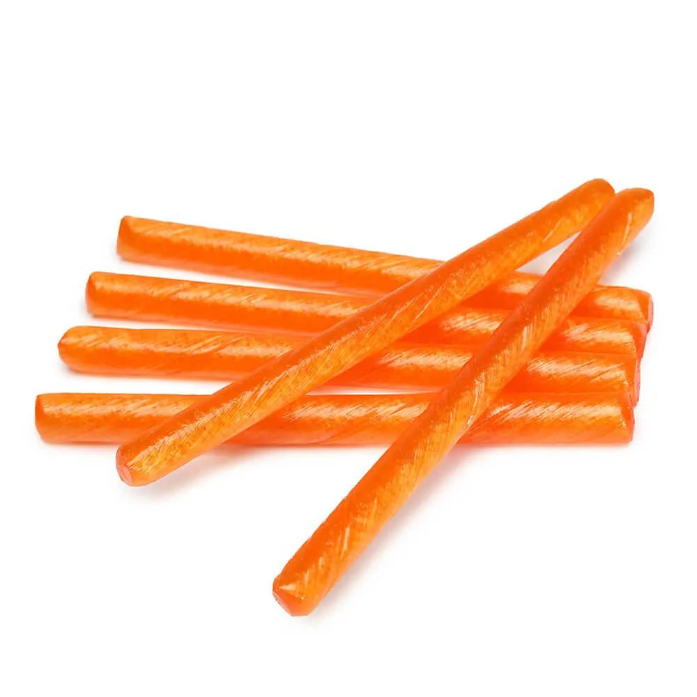 Old Fashioned Hard Candy Sticks - Sour Orange: 80-Piece Box