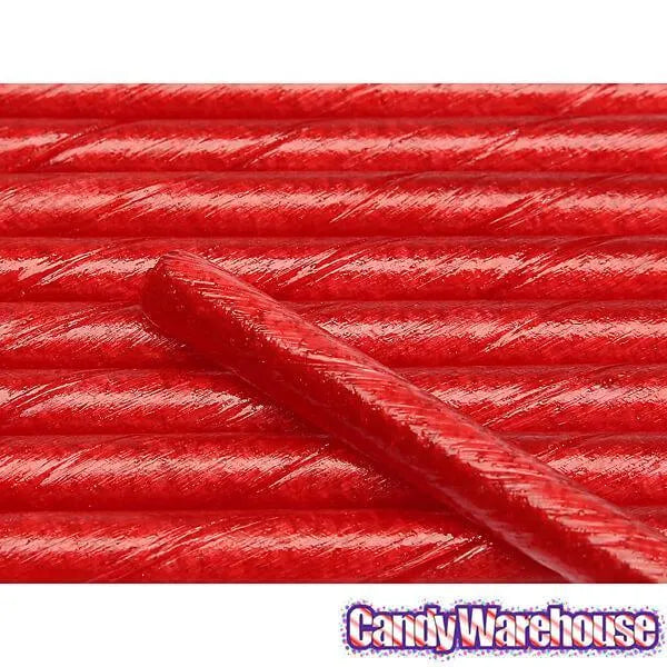 Old Fashioned Hard Candy Sticks - Sour Strawberry: 80-Piece Box